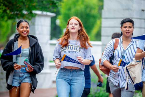 First year student parade